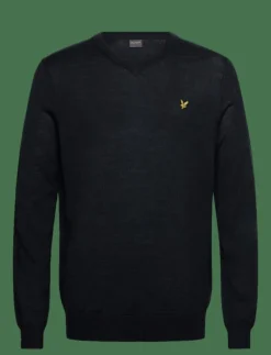 Golf V Neck Pullover - Stickat|Lyle & Scott Sport Online