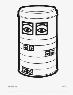 Olle Eksell Ögon - 1956 - Can - Illustrationer MULTICOLOUR Outlet