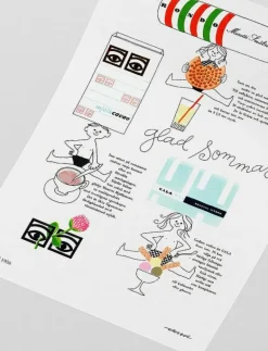 Olle Eksell Ögon - 1956 - Happy Summer - Illustrationer MULTICOLOUR