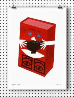 Olle Eksell Ögon - 1956 - Box - Illustrationer RED Discount