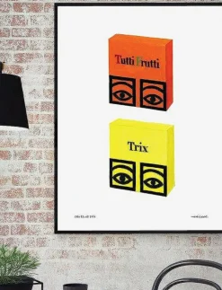 Olle Eksell Ögon - 1956 - Tutti Frutti and Trix - Illustrationer MULTICOLOUR Online