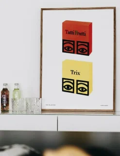 Olle Eksell Ögon - 1956 - Tutti Frutti and Trix - Illustrationer MULTICOLOUR Online