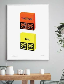 Olle Eksell Ögon - 1956 - Tutti Frutti and Trix - Illustrationer MULTICOLOUR Online