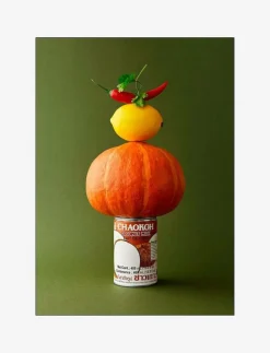 Supermercat graeskarplakat - Botanisk MULTI-COLORED Sale