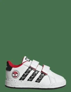 adidas Sportswear GRAND COURT Spider-man CF I - Låga sneakers FTWWHT/CBLACK/BETSCA Discount