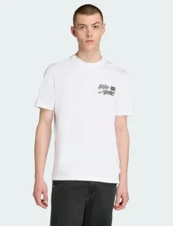 adidas Originals GRAPHIC LO SS T - T-shirts WHITE Best