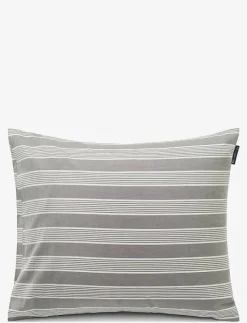 Gray/White Striped Lyocell/Cotton Pillowcase - Örngott|Lexington Home Sale