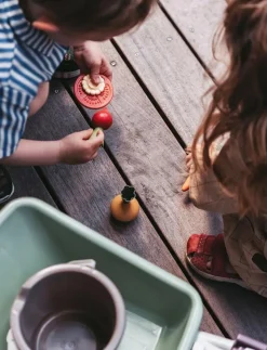 Dantoy garden wheelbarrow set -plastic wheels - Trädgårdsredskap GREEN Clearance