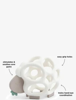 Done by Deer Grip & teether toy Sheepy - Bitleksaker SAND Best