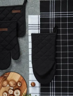 Noble House GRYTLAPP HANNA CLASSIC - Grytlappar BLACK Best