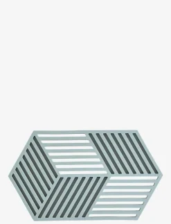 Zone Denmark Grytunderlägg Hexagon - Grytunderlägg FOG BLUE Outlet