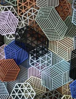 Zone Denmark Grytunderlägg Triangles - Grytunderlägg MATCHA GREEN Online