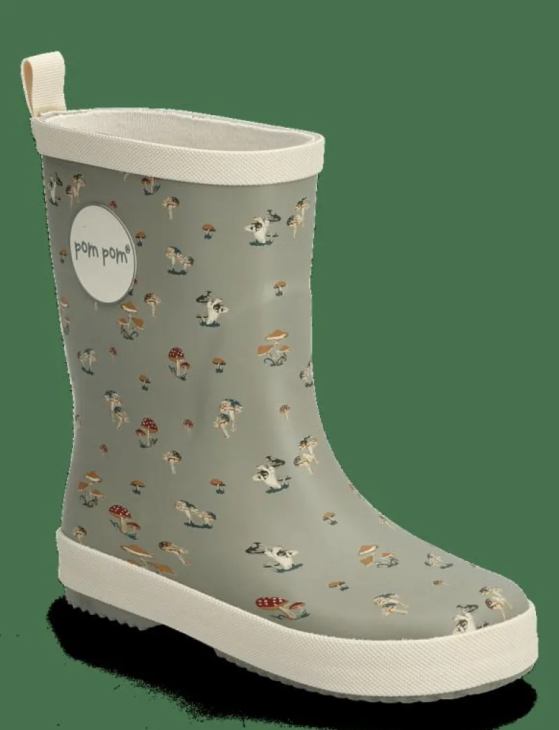 GumBoots AOP - Fodrade Gummistövlar|Pom Pom Online