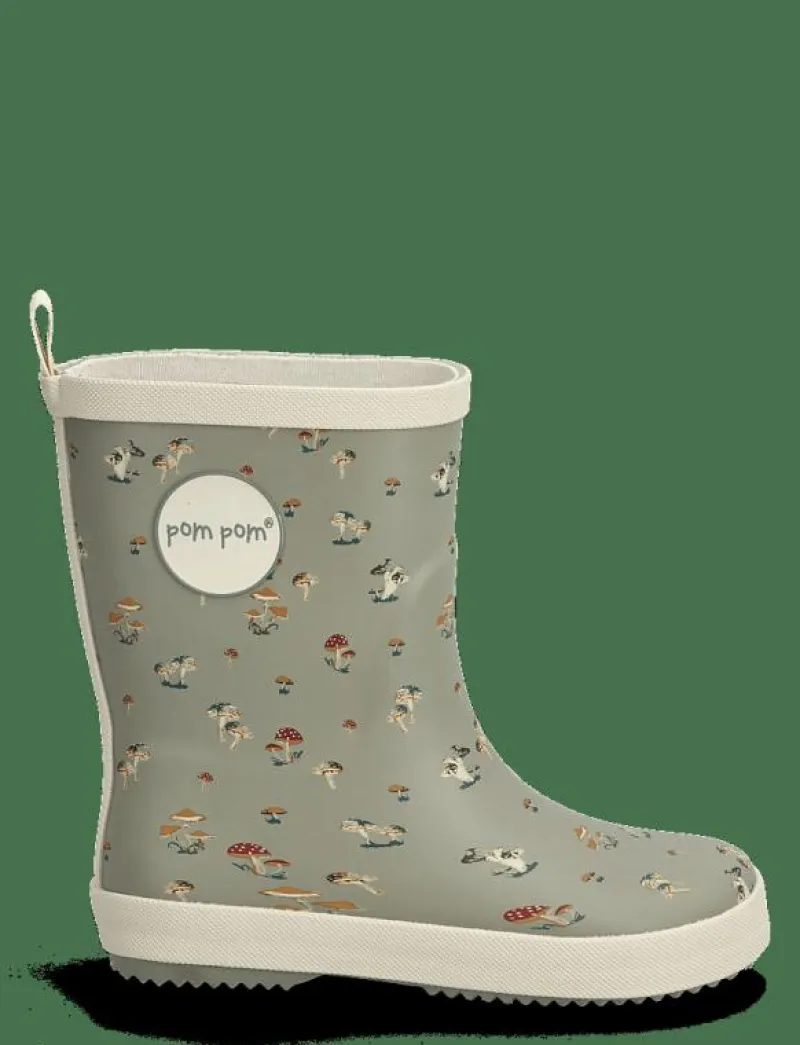 GumBoots AOP - Fodrade Gummistövlar|Pom Pom Online