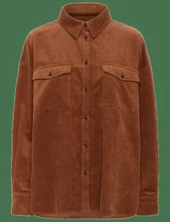 Gestuz GZcortes shirt - Långärmade CAMBRIDGE BROWN New