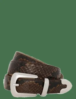 Gestuz GZfilua belt - Skärp BROWN SNAKE New