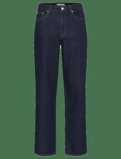 Gestuz GZsummer HW wide jeans - Vida byxor UNWASHED DENIM Discount