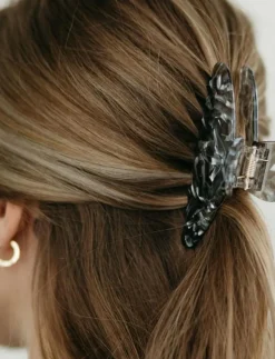 By Barb Hair claw - Hårklämmor GREY MARBLE Outlet