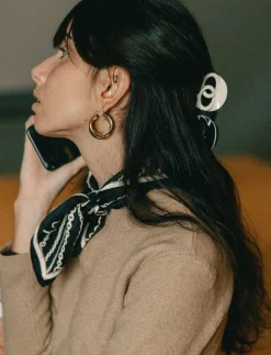 By Barb Hair clip Coco - Hårklämmor WHITE Discount