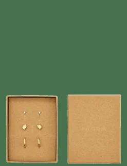 HALO gift set earrings 3-in-1 set - Studs örhängen|Pilgrim Online