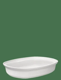 Kähler Hammershøi Ugnsfast form 32x24 cm vit - Ugnsformar WHITE Discount