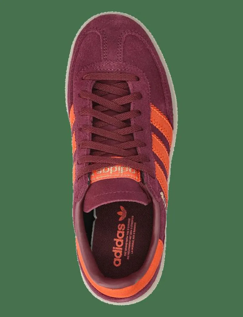 adidas Originals HANDBALL SPEZIAL W - Låga sneakers MAROON/PRERED/GUM1 Clearance