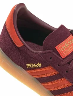 adidas Originals HANDBALL SPEZIAL W - Låga sneakers MAROON/PRERED/GUM1 Clearance
