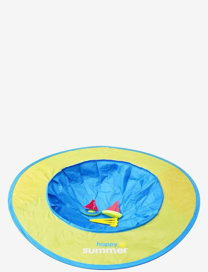Happy Summer Baby Beach Pool 83 x 83 cm - Barnpool MULTI COLOURED