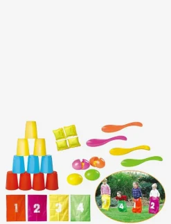 Happy Summer Party Game Set - Utomhusspel & Sport MULTI COLOURED