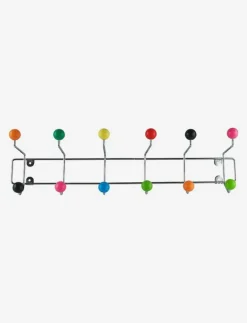 Hat rack Saturnus with coloured assorted balls - Krokar & hängare|present time New
