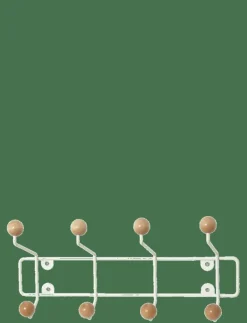 present time Hat Rack Saturnus Wood - Krokar & hängare WHITE New