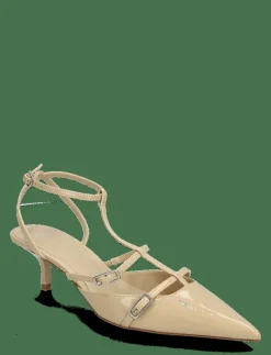 Heeled shoes with buckles - Klassiska pumps|Mango Discount