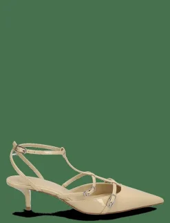 Heeled shoes with buckles - Klassiska pumps|Mango Discount