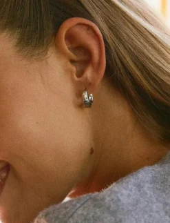 Edblad Helix Hoops S Steel - Hoops SILVER Sale