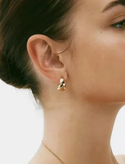 Edblad Helix Studs - Studs örhängen GOLD