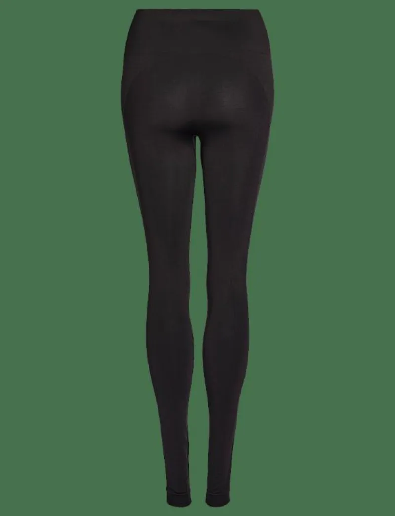 Rethinkit Studios Hella Seamless legging - Träningstights ALMOST BLACK