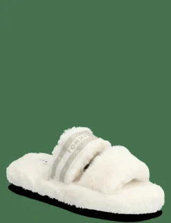 HILFIGER FUR SLIPPER - Inneskor|Tommy Hilfiger Discount
