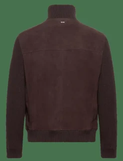 BOSS H-Maparo - Jackor & rockar DARK BROWN Best