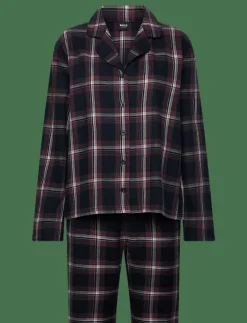 BOSS Holiday_Long Set - Pyjamas DARK GREEN