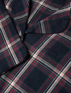 BOSS Holiday_Long Set - Pyjamas DARK GREEN