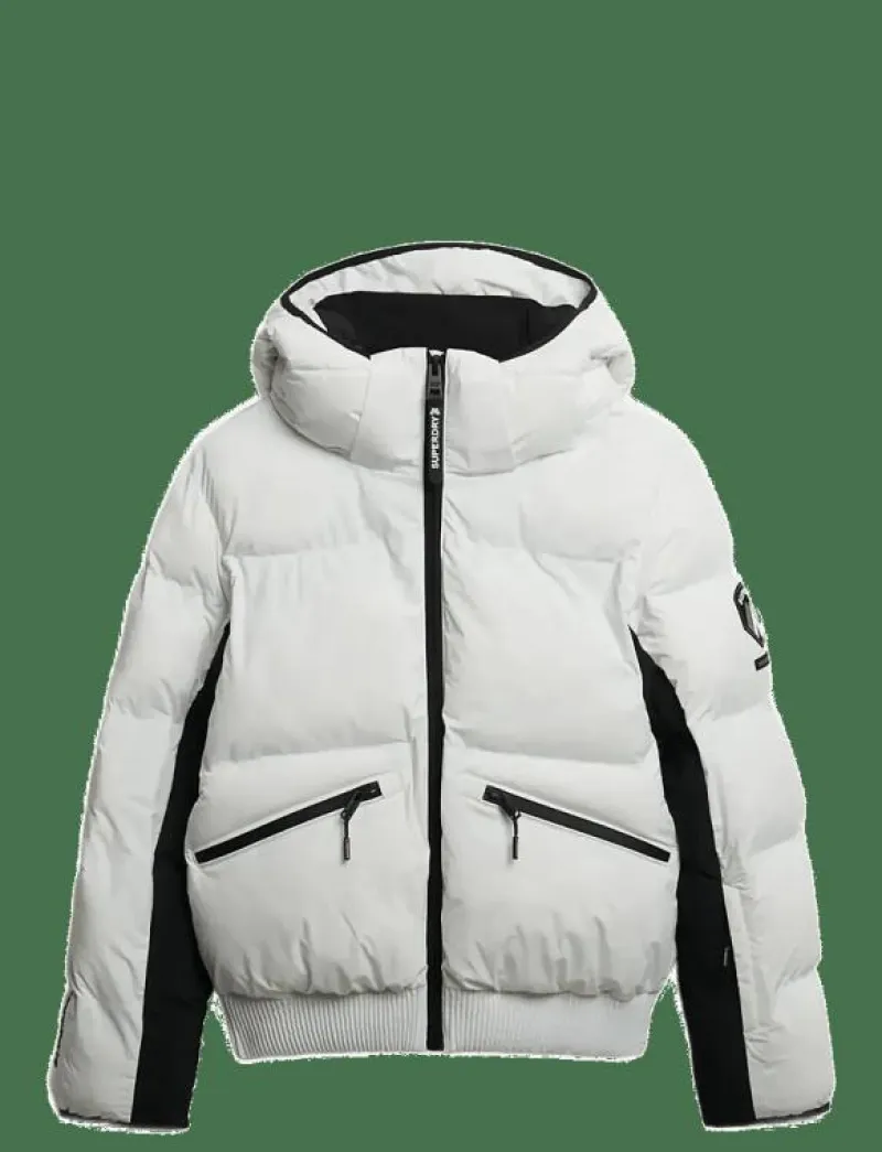 HOODED SKI BOMBER JACKET - Skidjackor|Superdry Sport Hot