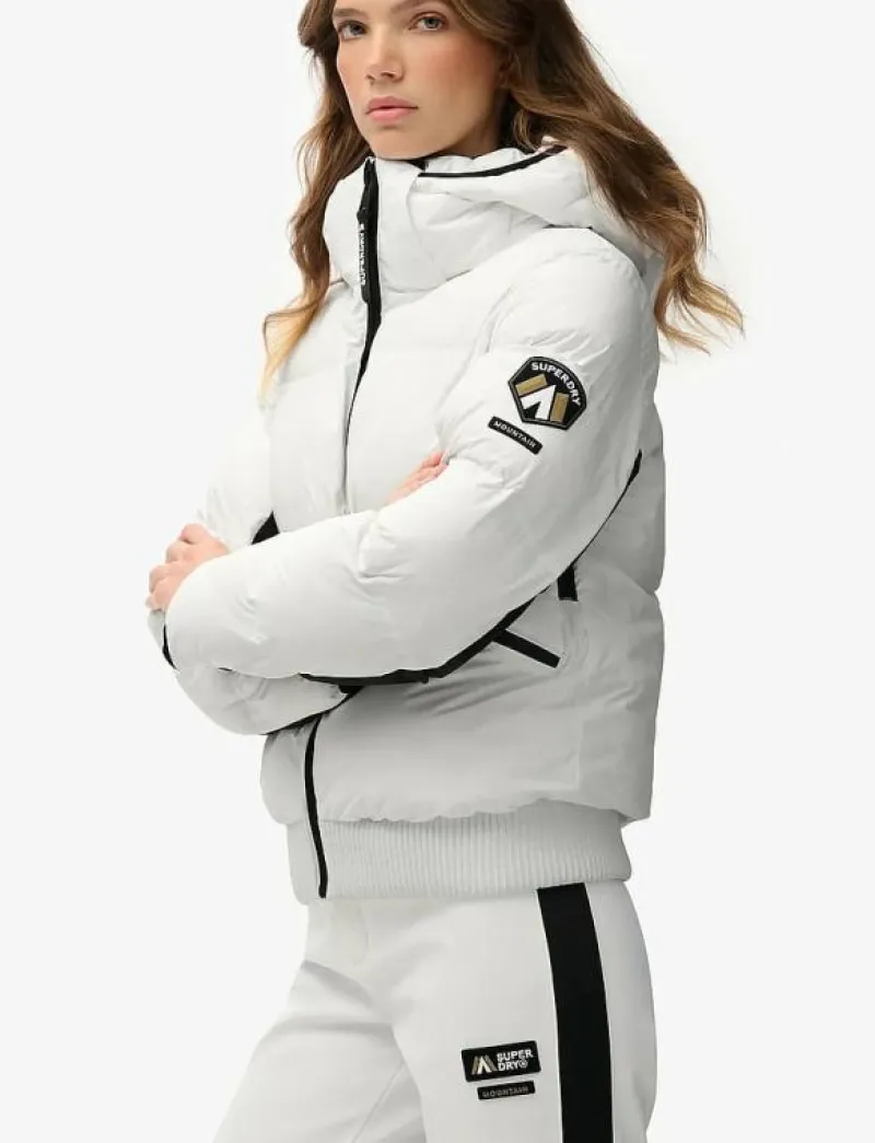 HOODED SKI BOMBER JACKET - Skidjackor|Superdry Sport Hot