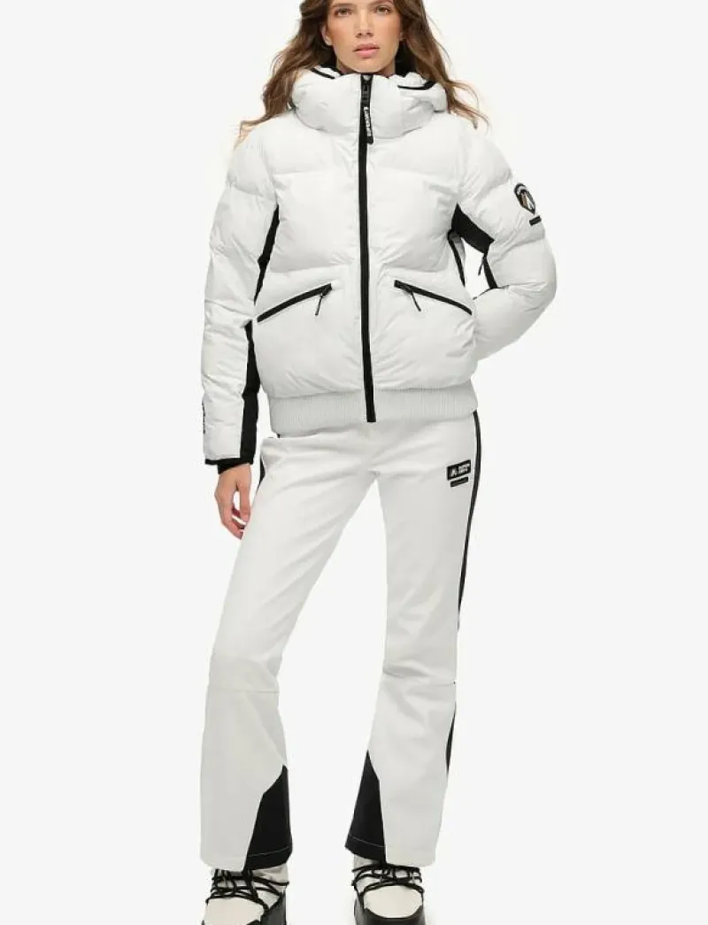 HOODED SKI BOMBER JACKET - Skidjackor|Superdry Sport Hot