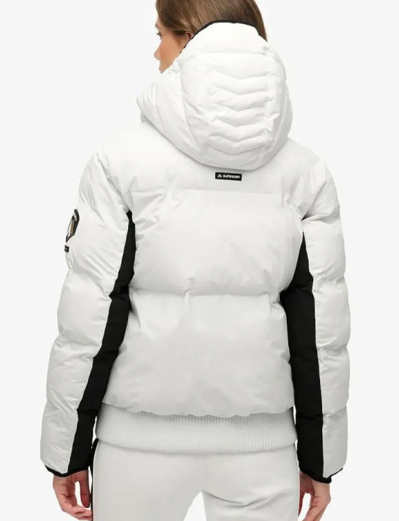 HOODED SKI BOMBER JACKET - Skidjackor|Superdry Sport Hot