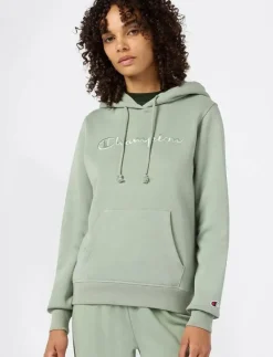 Champion Hooded Sweatshirt - Huvtröjor ECOLOGY GREEN Online