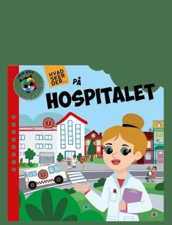 Hvad sker der - På hospitalet - Pedagogisk barnbok|GLOBE Discount