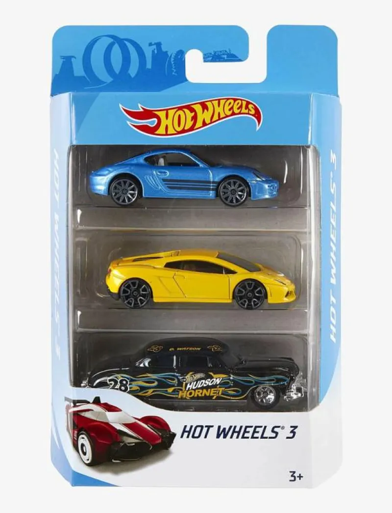HW Multipacks HW 3-Pack Asst. - Leksaksbil|Hot Wheels New
