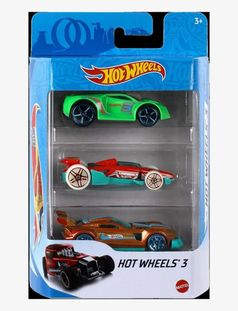 HW Multipacks HW 3-Pack Asst. - Leksaksbil|Hot Wheels New