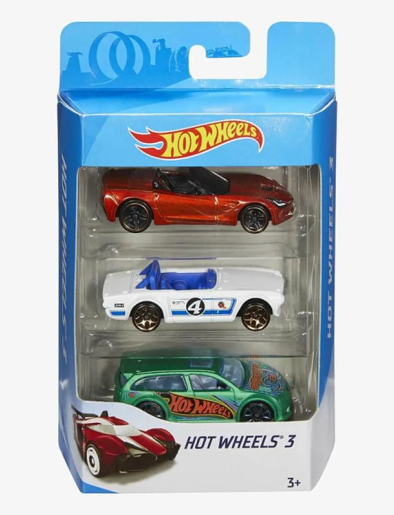 HW Multipacks HW 3-Pack Asst. - Leksaksbil|Hot Wheels New