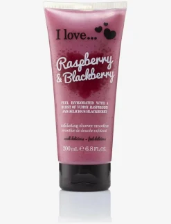Exfoliating Shower Smoothie Raspberry Blackberry 200ml - Kroppsvård|I LOVE